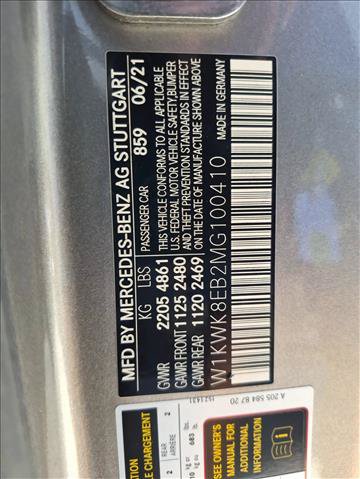 Certified 2021 Mercedes-Benz C 300 4MATIC Cabriolet image 22