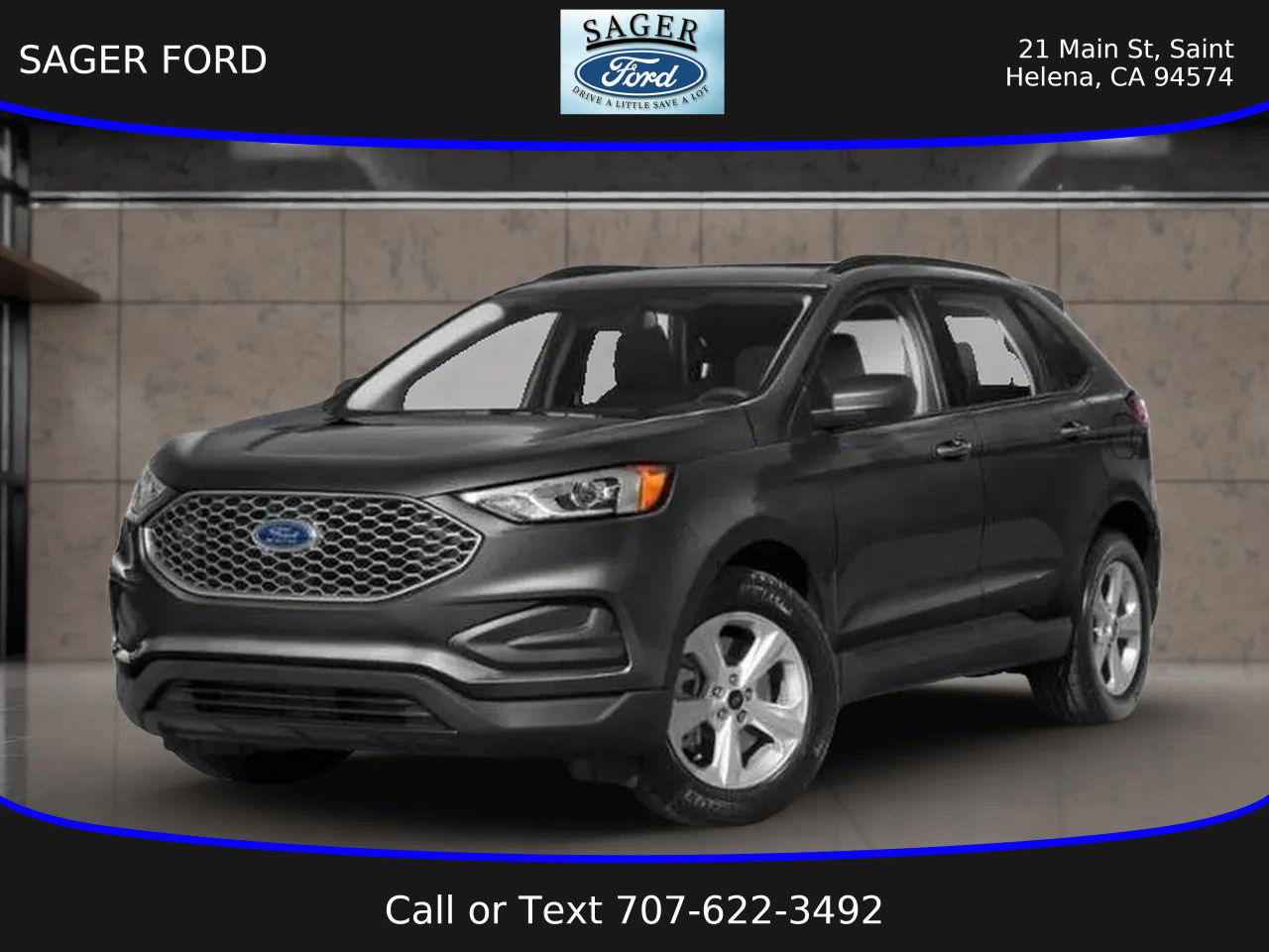 New 2024 Ford Edge SE w/ Black Appearance Package