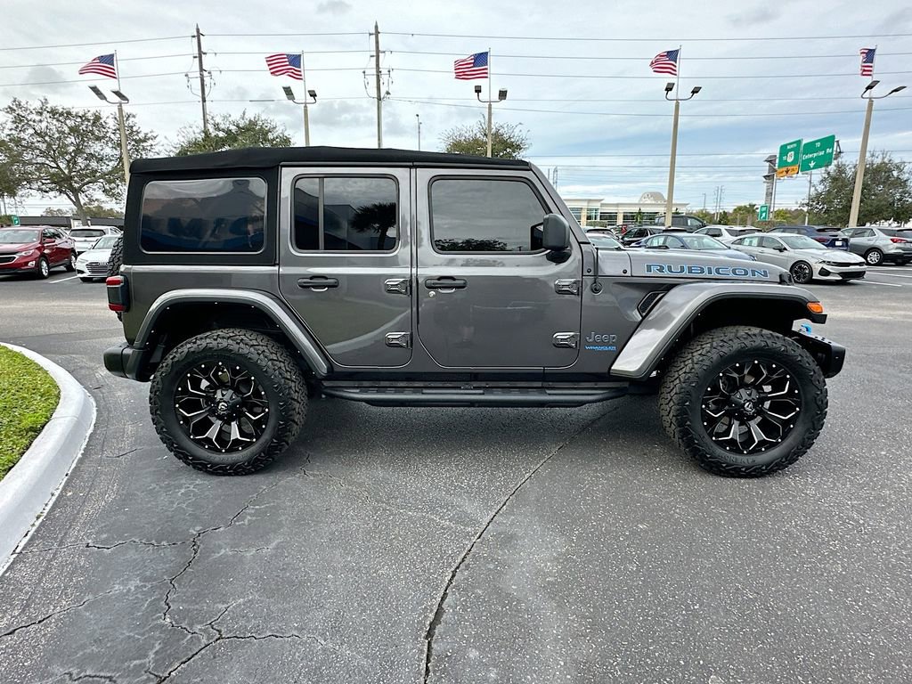 Used 2021 Jeep Wrangler Unlimited Rubicon 4xe w/ Steel Bumper Group image 5