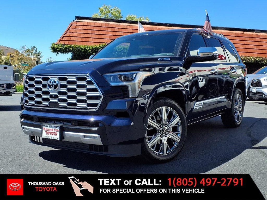 New 2026 Toyota Sequoia Capstone AWD/4WD image 1