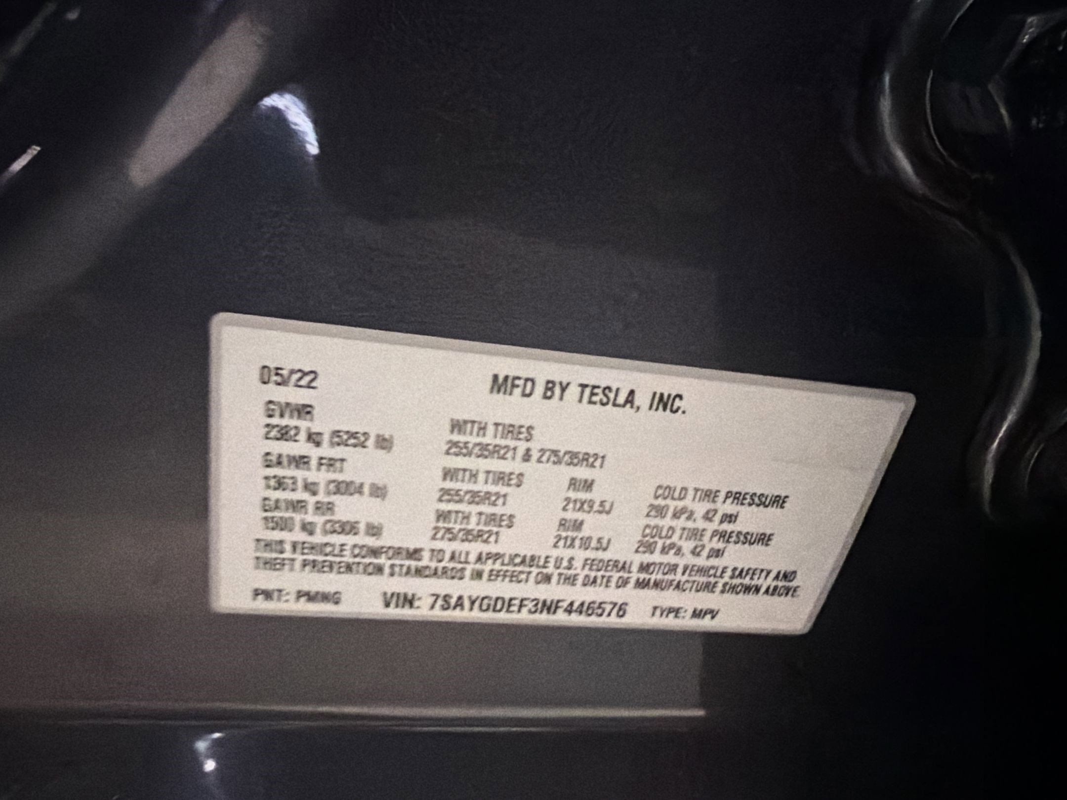 Used 2022 Tesla Model Y Performance AWD/4WD image 7