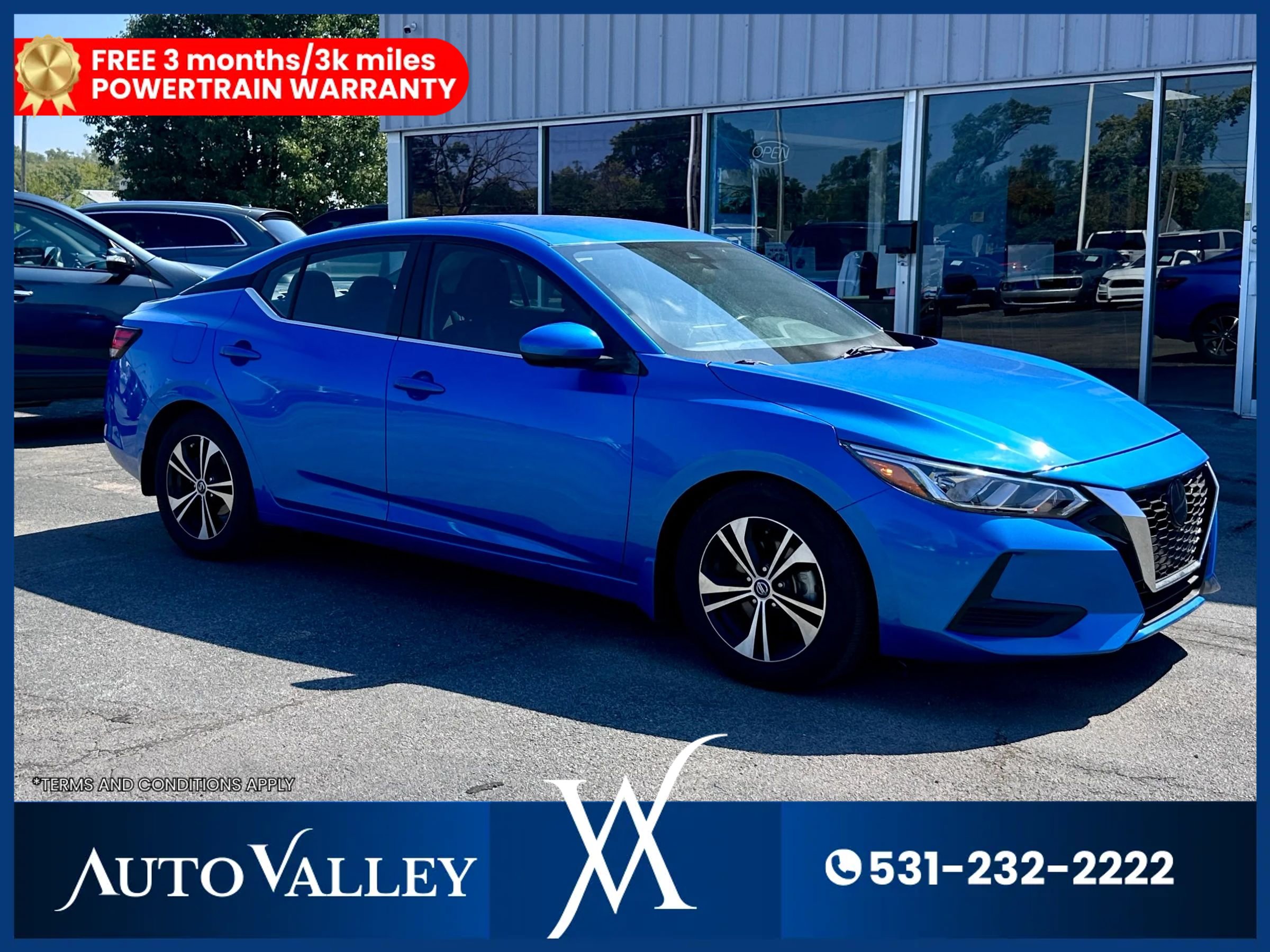 Used 2021 Nissan Sentra SV image 1