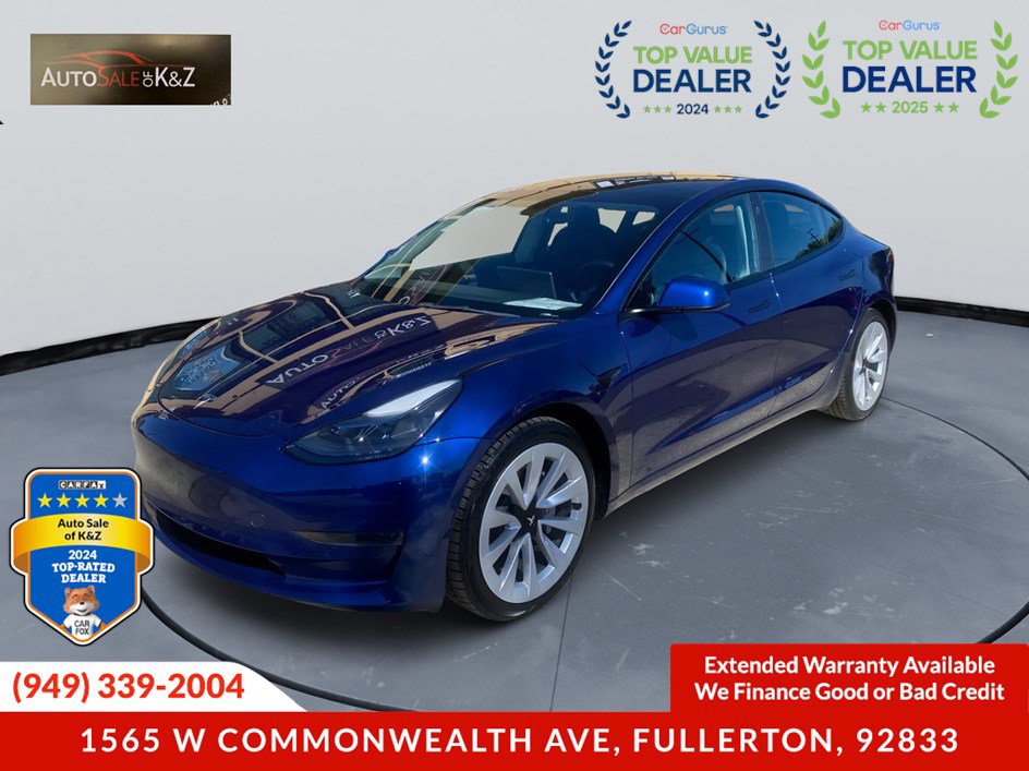 Used 2022 Tesla Model 3 image 1