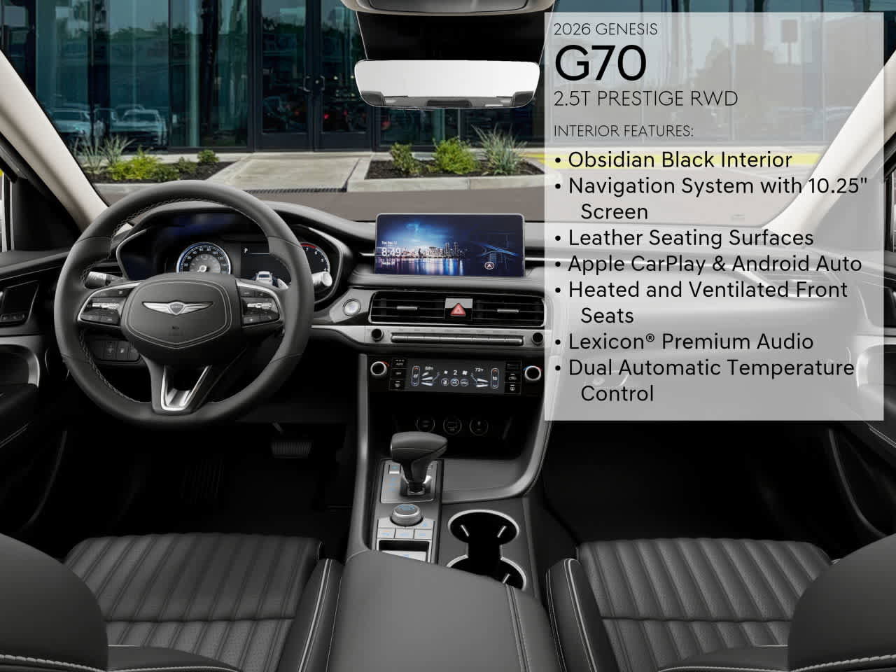 New 2026 Genesis G70 2.5T Prestige RWD image 17