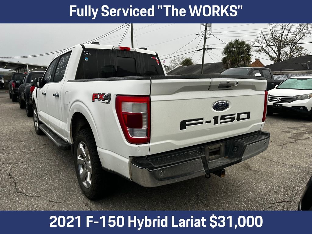 Used 2021 Ford F150 Lariat w/ Equipment Group 502A High image 2
