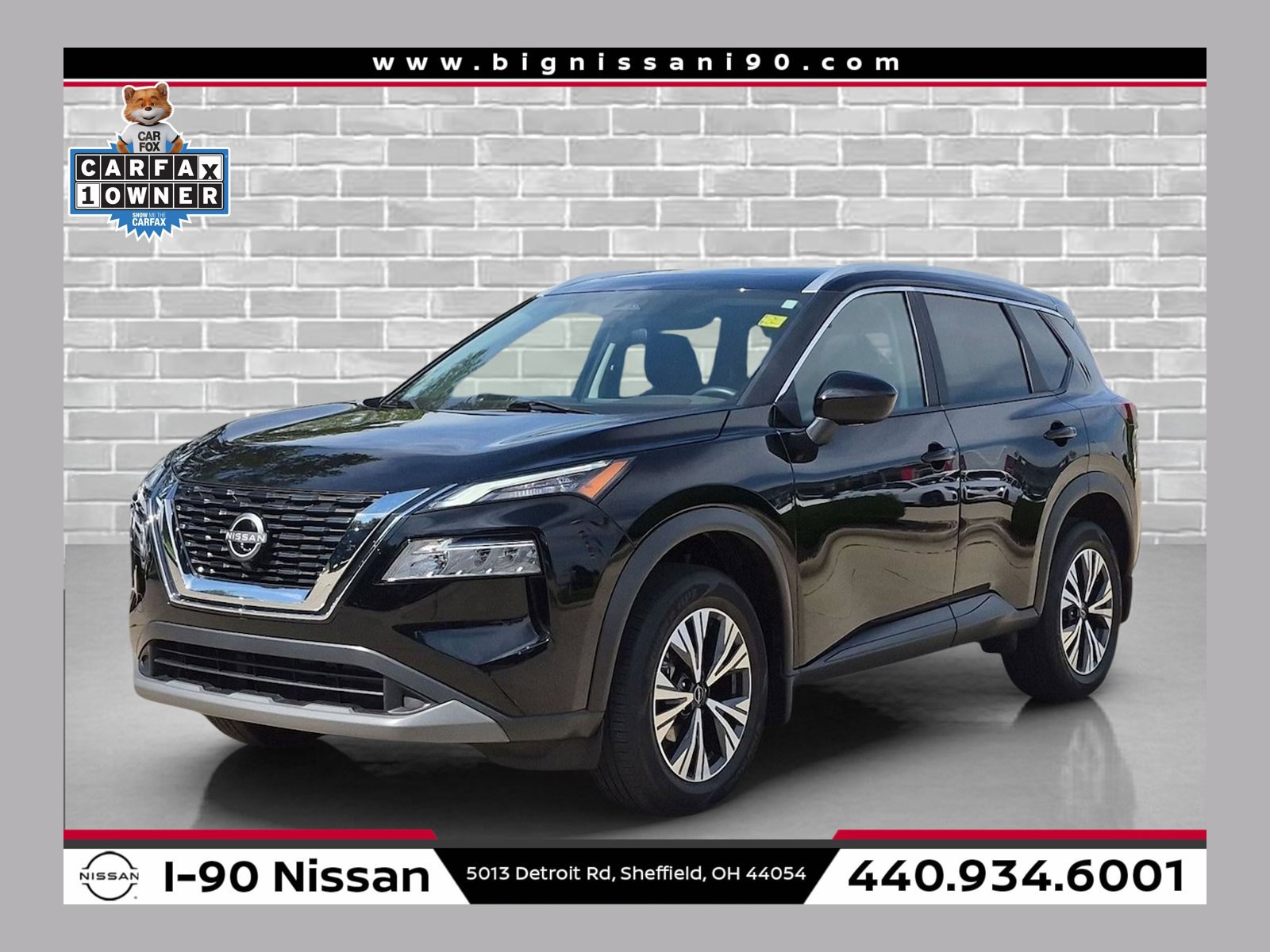 Certified 2023 Nissan Rogue SV w/ SV Premium B Package AWD/4WD image 1