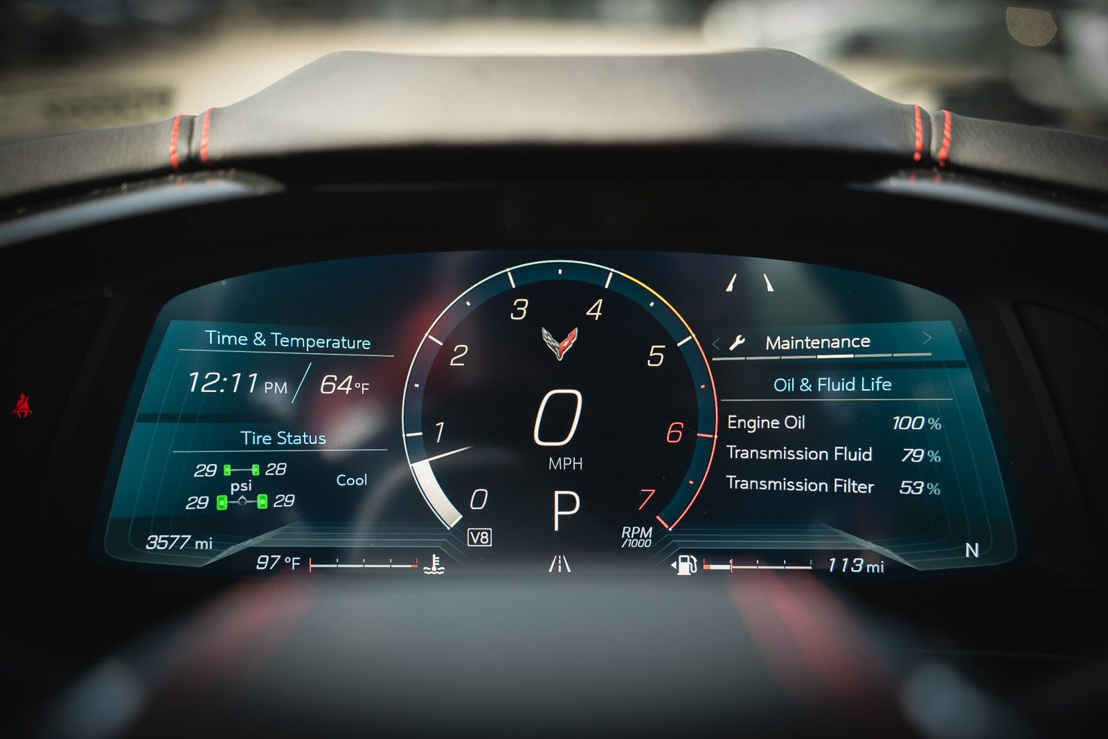 Used 2025 Chevrolet Corvette Stingray Preferred Cpe w/ Z51 Performance Package image 44