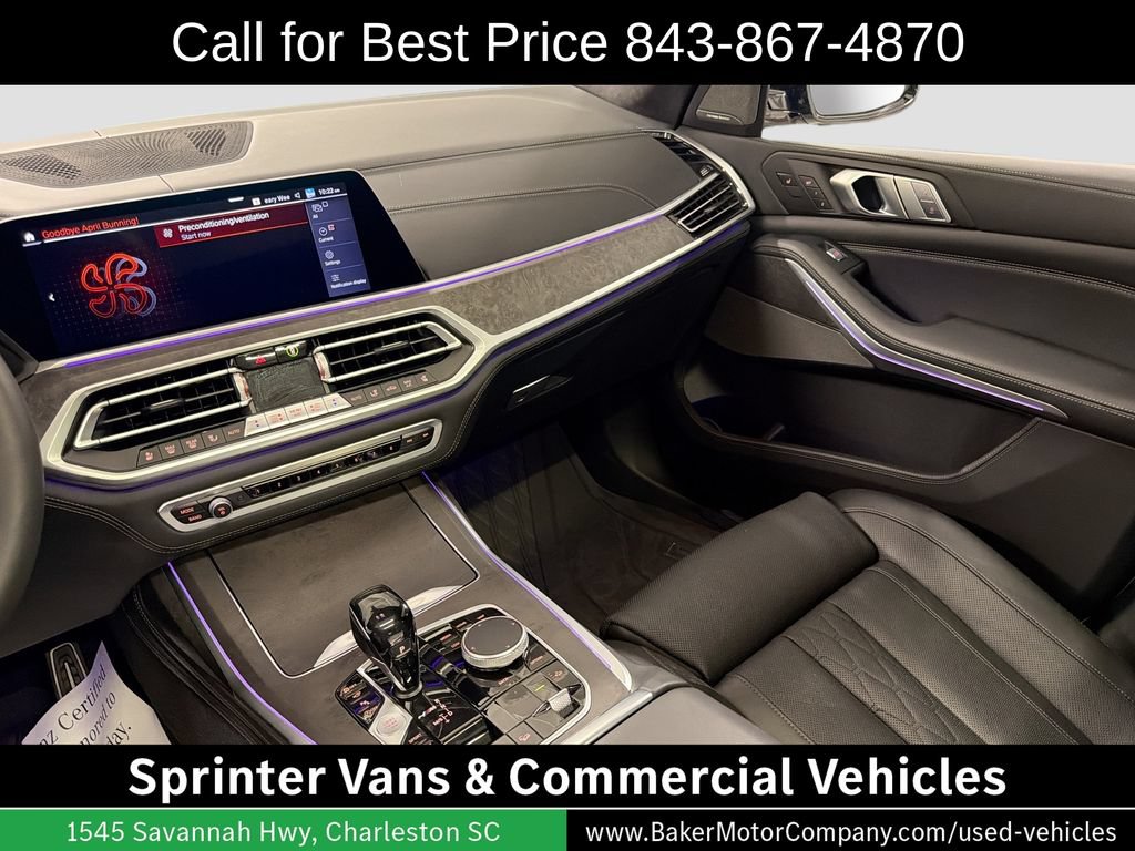 Used 2020 BMW X7 M50i w/ Luxury Seating Package AWD/4WD image 24