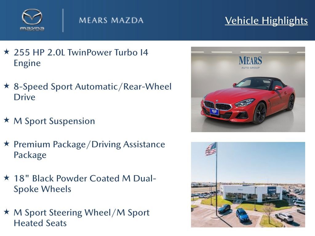 Used 2026 BMW Z4 sDrive30i image 2