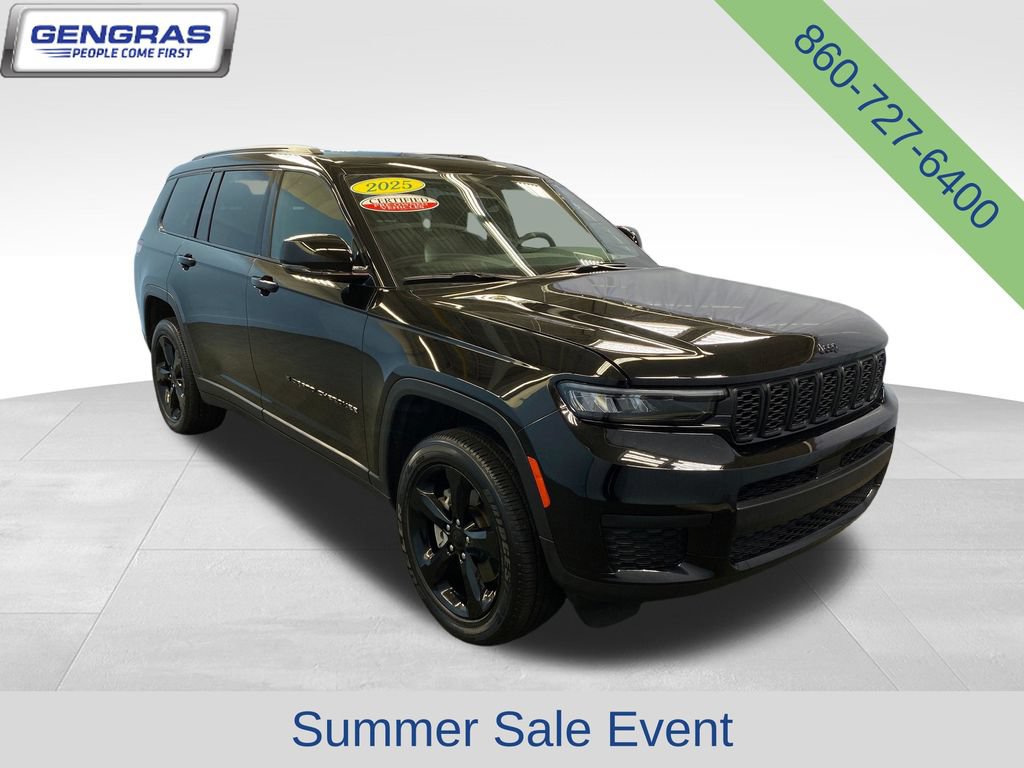Certified 2025 Jeep Grand Cherokee L Altitude