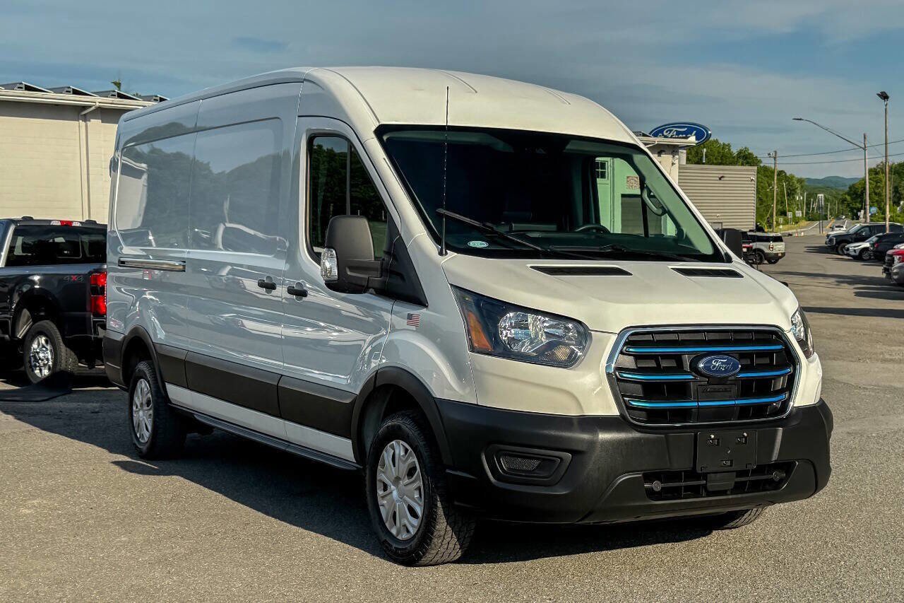 Used 2022 Ford E-Transit Medium Roof w/ Load Area Protection Package RWD image 1