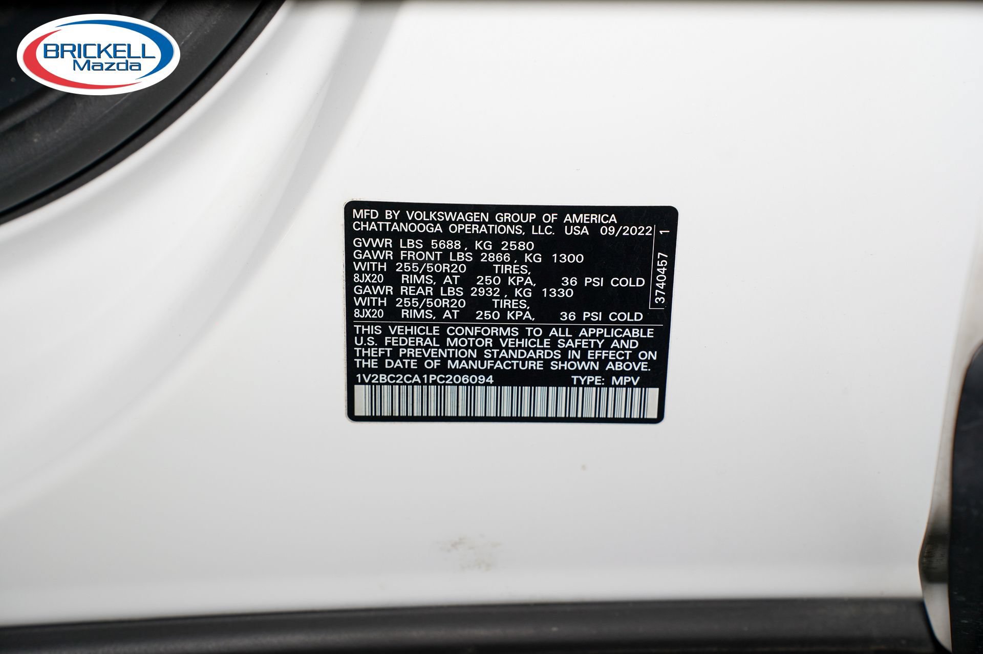 Used 2023 Volkswagen Atlas Cross Sport SEL AWD/4WD image 41