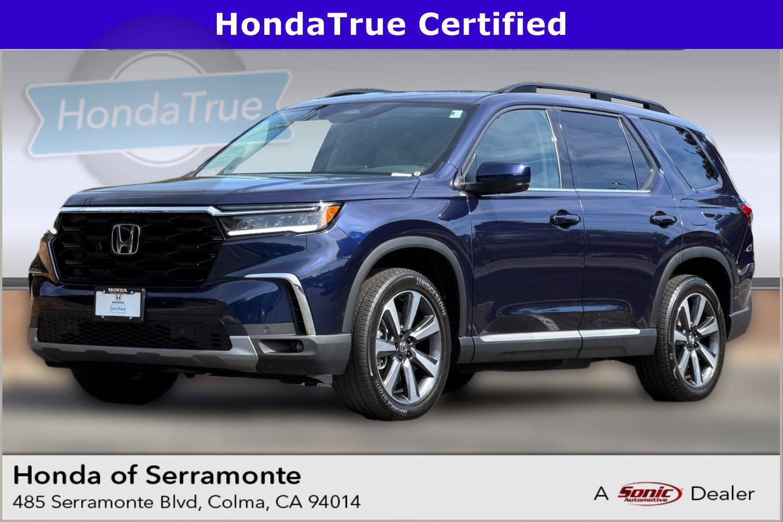 Certified 2025 Honda Pilot Touring