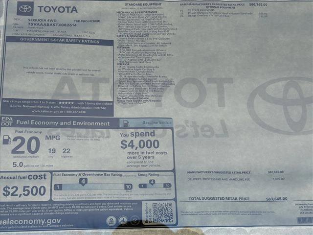 New 2026 Toyota Sequoia TRD Pro image 29