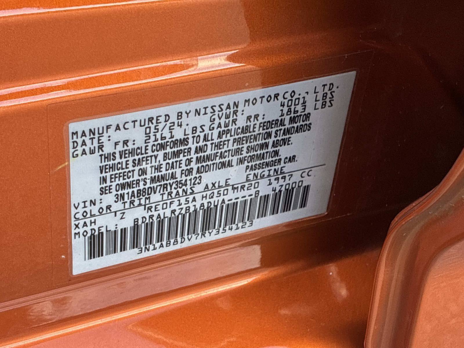 Used 2024 Nissan Sentra SR FWD image 23