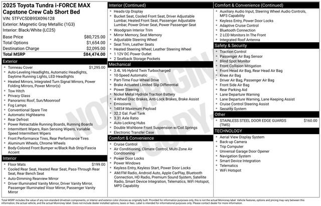 Used 2025 Toyota Tundra Capstone image 29
