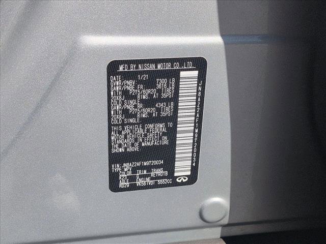 Used 2021 INFINITI QX80 Luxe image 25