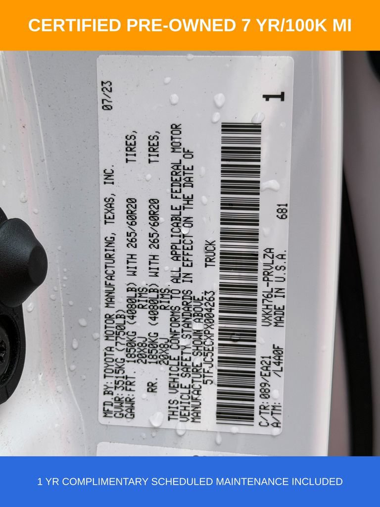 Used 2023 Toyota Tundra Limited AWD/4WD image 36
