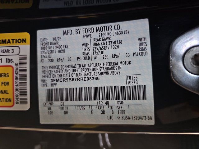 Used 2024 Ford Bronco Sport Big Bend w/ Convenience Package image 33