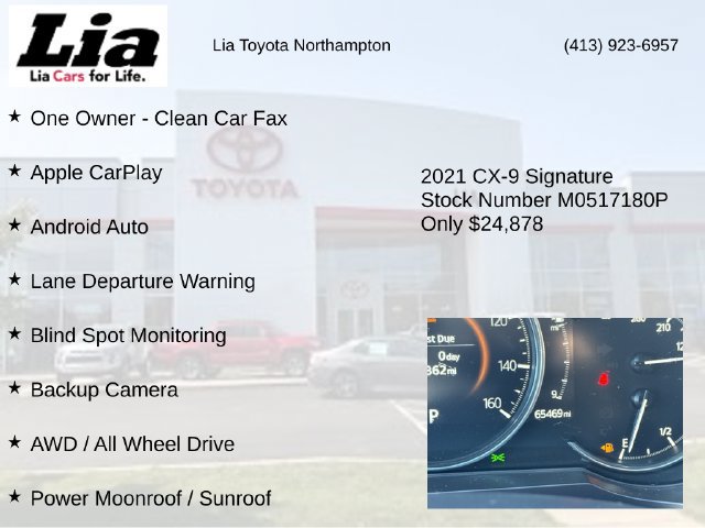 Used 2021 MAZDA CX-9 Signature AWD/4WD image 7