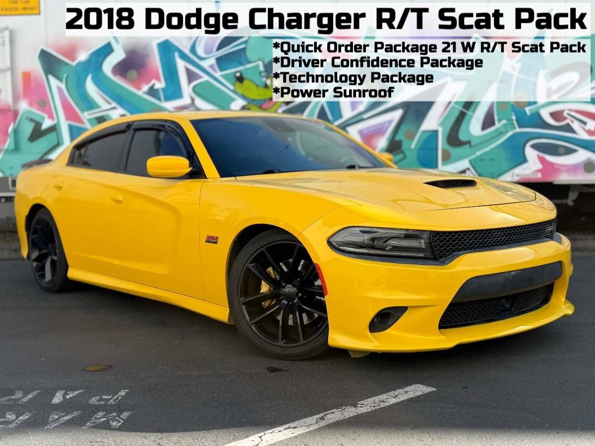 Used 2018 Dodge Charger R/T Scat Pack image 1