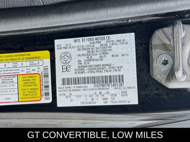 Used 2015 Ford Mustang GT Premium w/ Equipment Group 401A image 32