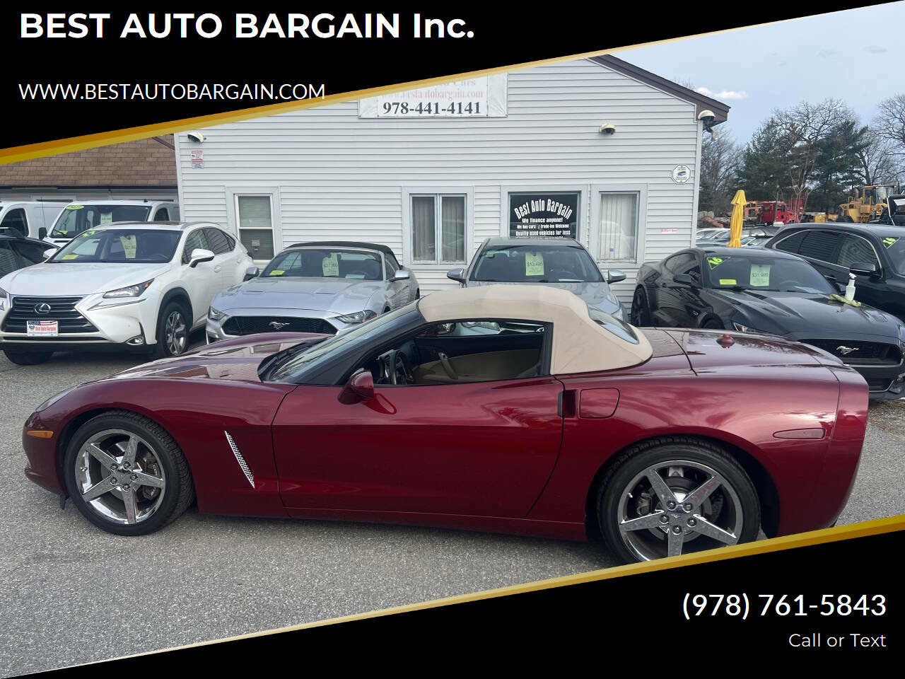 Used 2005 Chevrolet Corvette Convertible w/ Preferred Equipment Group RWD image 1