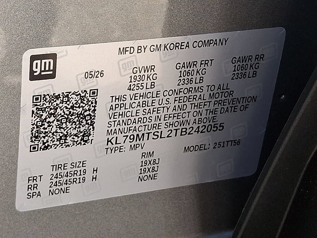 New 2026 Chevrolet TrailBlazer RS w/ Convenience Package FWD image 15