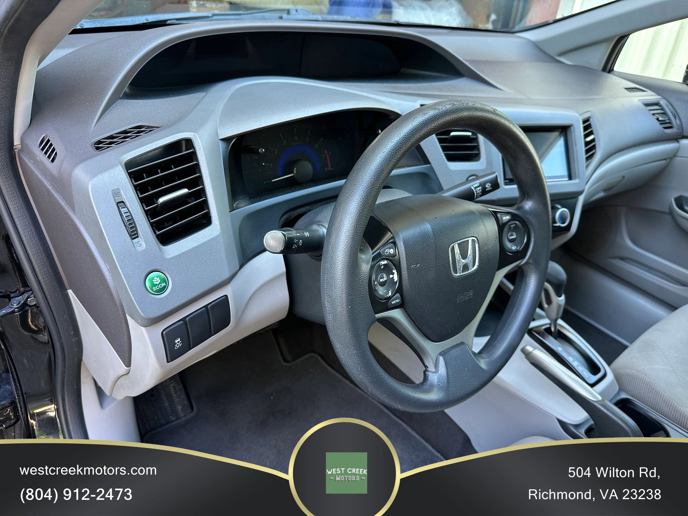 Used 2012 Honda Civic LX image 9