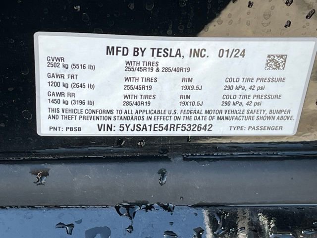 Used 2024 Tesla Model S AWD/4WD image 37