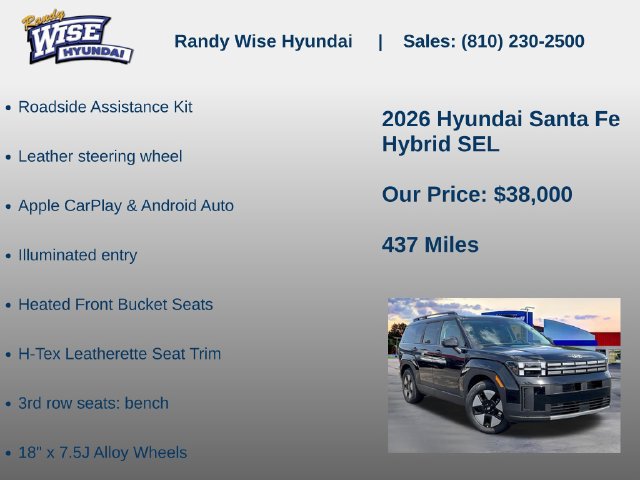 New 2026 Hyundai Santa Fe SEL AWD/4WD image 15