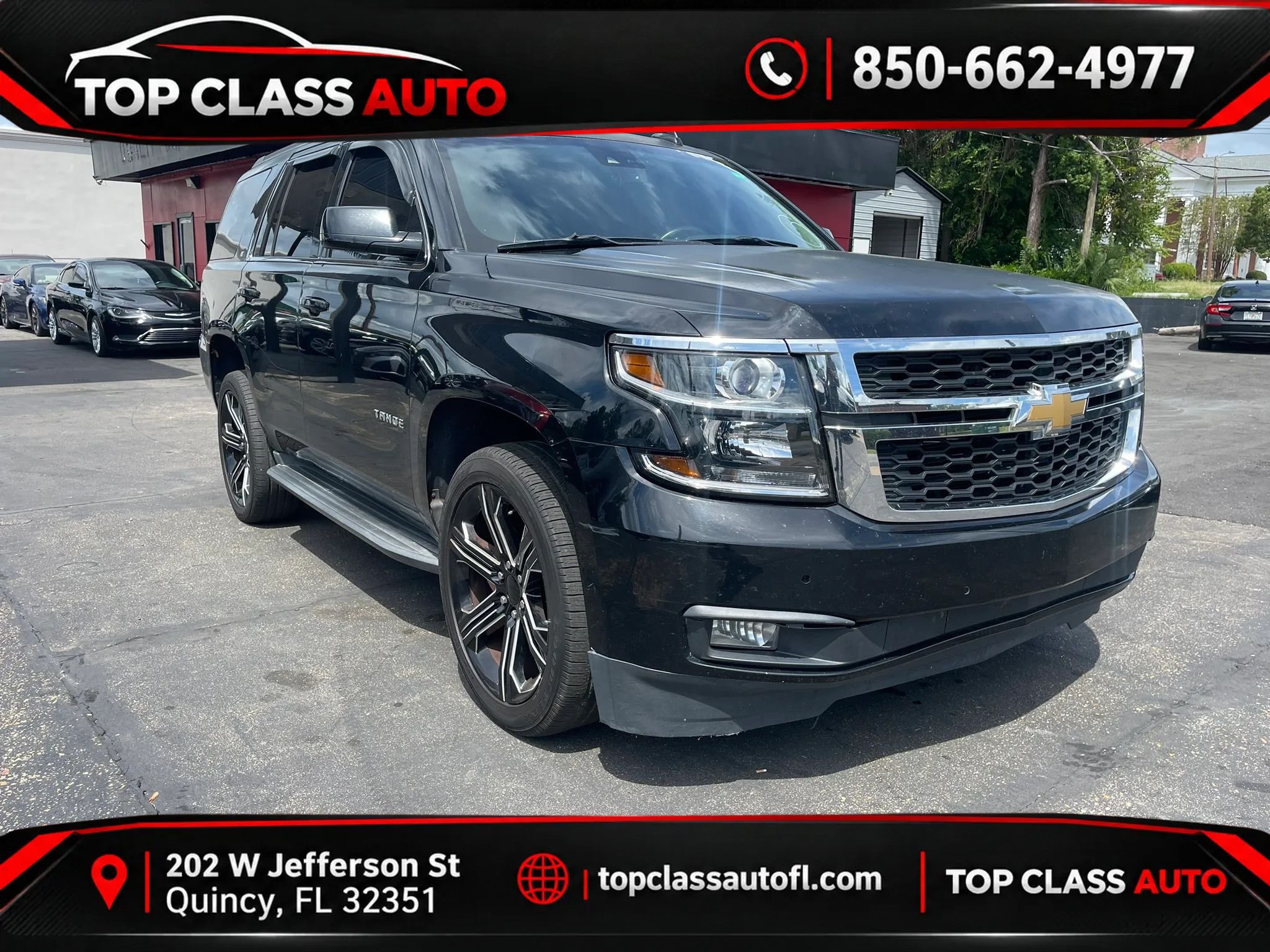 Used 2017 Chevrolet Tahoe LT w/ Luxury Package RWD image 3