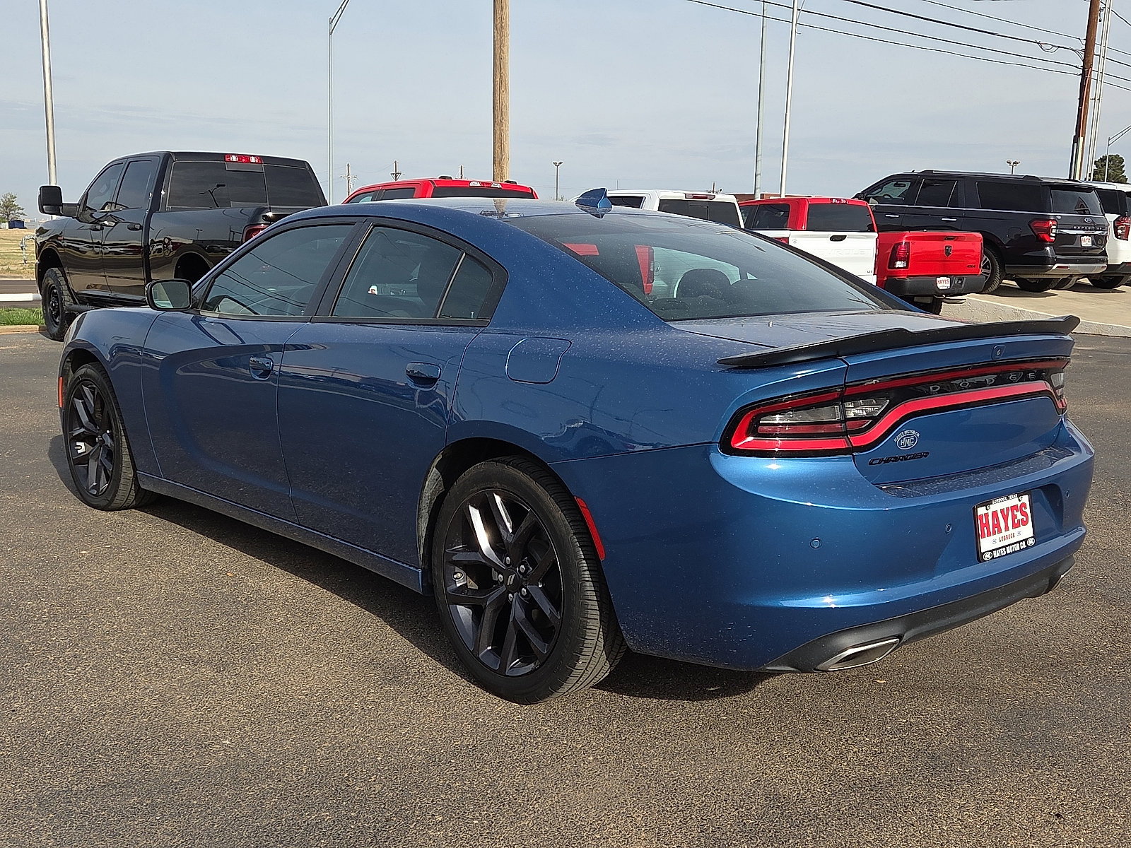 Used 2023 Dodge Charger SXT w/ Blacktop Package RWD image 3