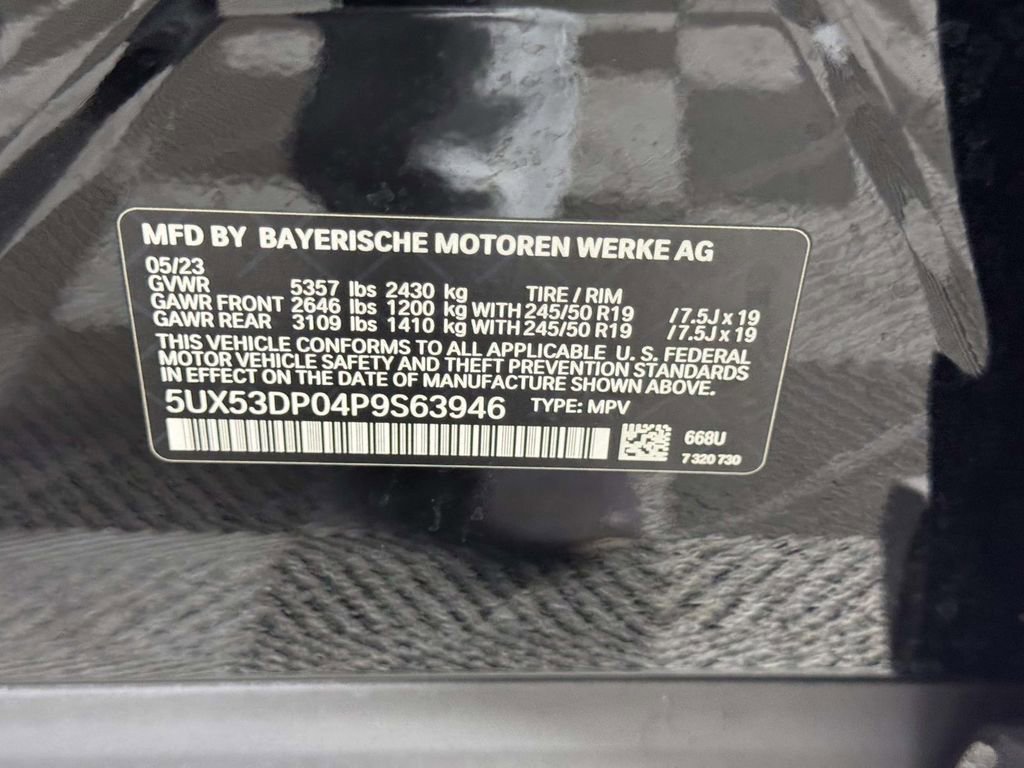 Used 2023 BMW X3 xDrive30i w/ Convenience Package AWD/4WD image 16
