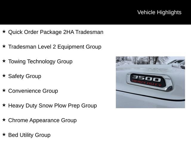 Used 2024 RAM 3500 Tradesman w/ Safety Group image 2