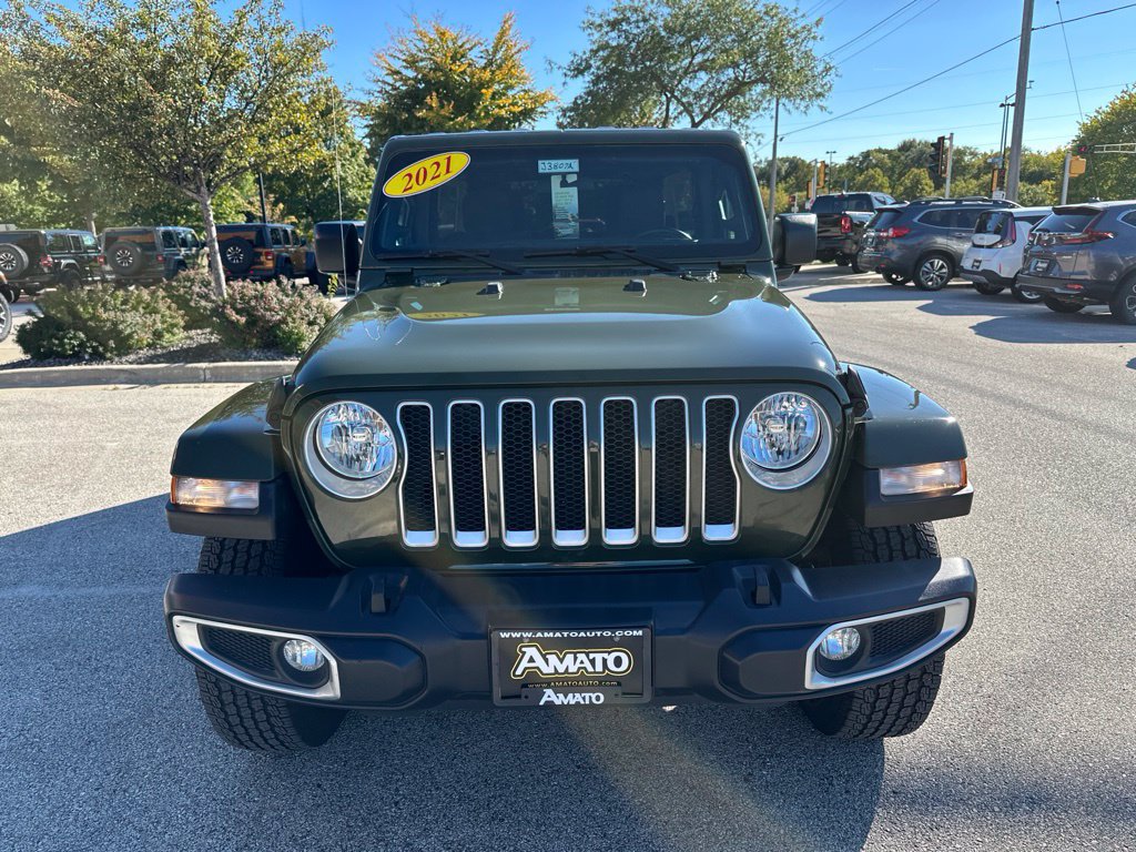 Used 2021 Jeep Wrangler Unlimited Sahara AWD/4WD image 7