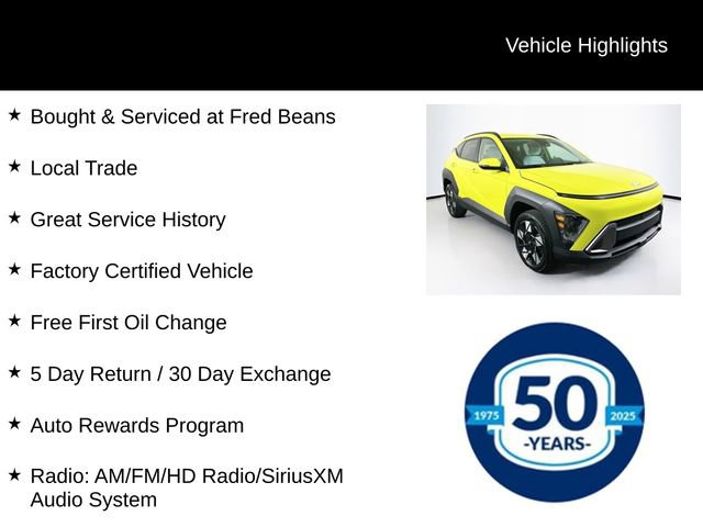 Certified 2025 Hyundai Kona SEL image 5