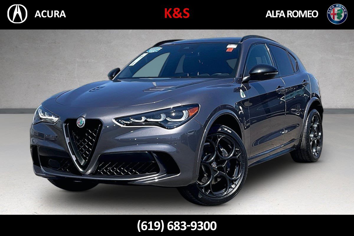 Certified 2024 Alfa Romeo Stelvio Quadrifoglio w/ Active Assist Plus Package