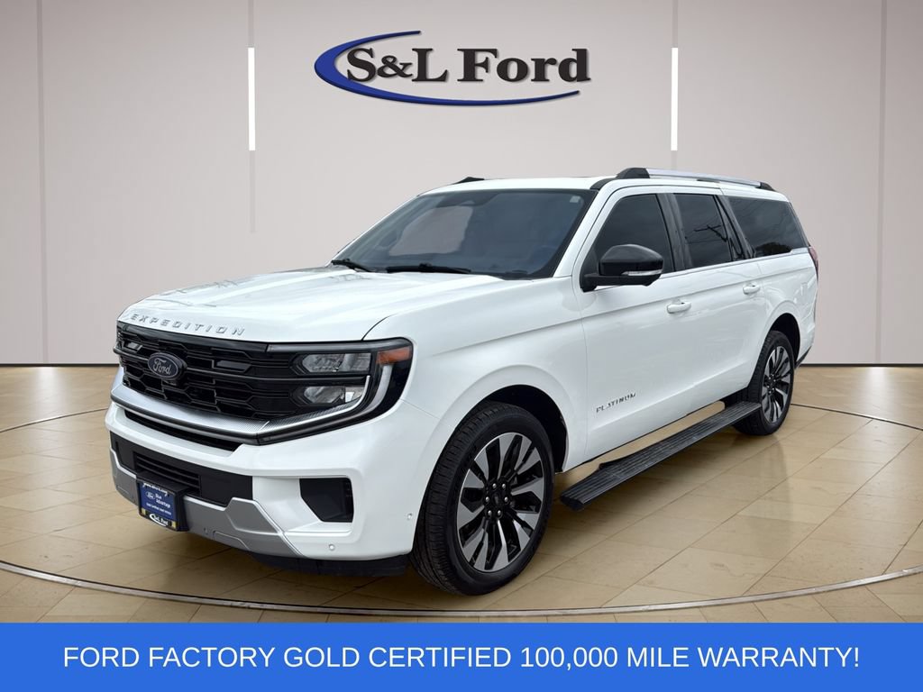 Certified 2025 Ford Expedition Max Platinum w/ Driver's Package AWD/4WD image 1