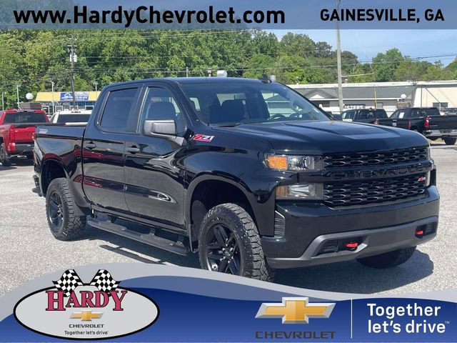 Used 2021 Chevrolet Silverado 1500 Custom Trail Boss w/ LPO, Dark Essentials Package image 1