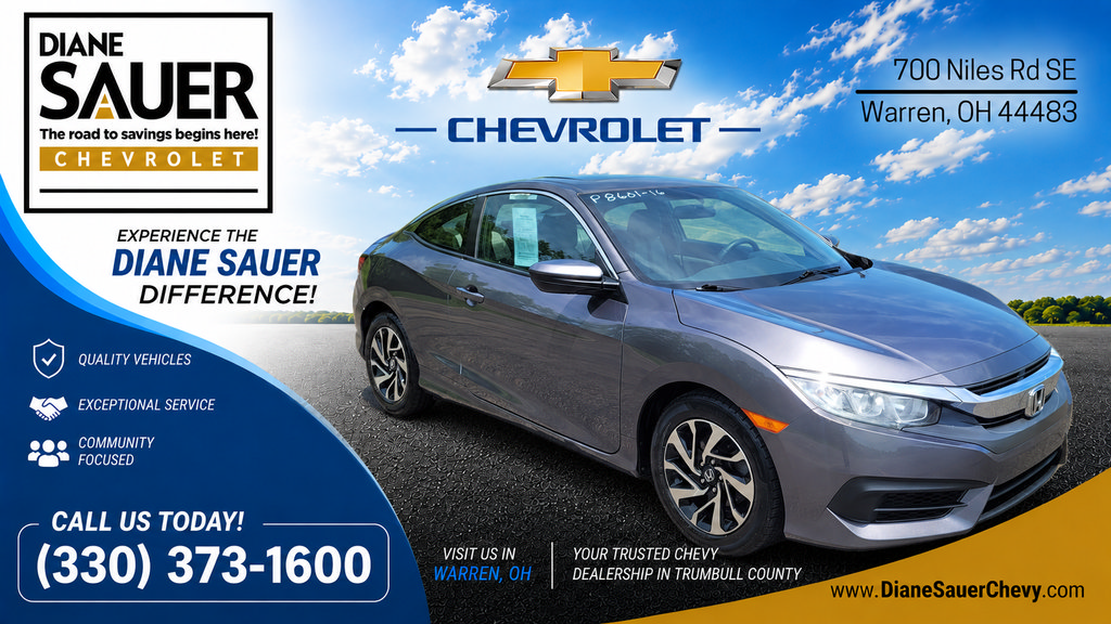 Used 2016 Honda Civic LX-P image 1