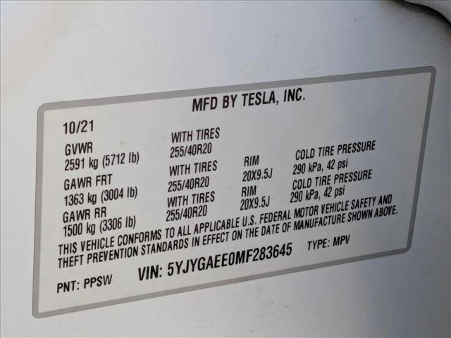 Used 2021 Tesla Model Y Long Range image 9