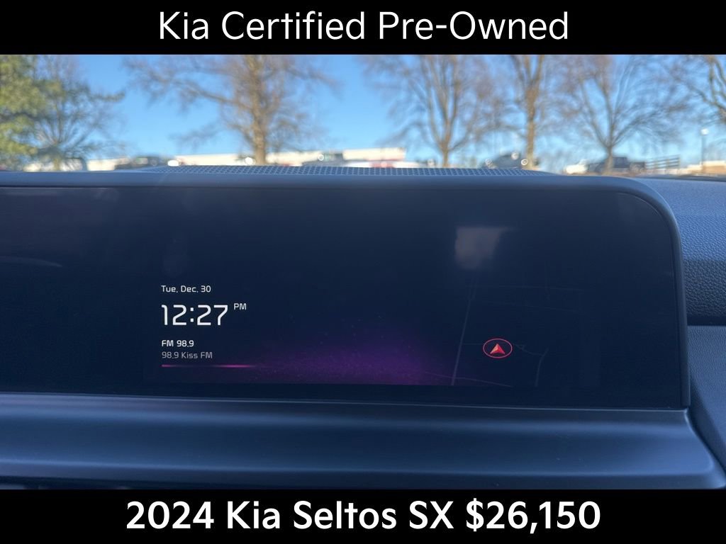 Certified 2024 Kia Seltos SX w/ SX Sunroof Package image 26