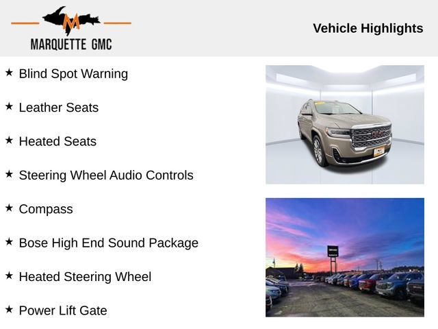 Used 2023 GMC Acadia Denali w/ Denali Ultimate Package AWD/4WD image 7