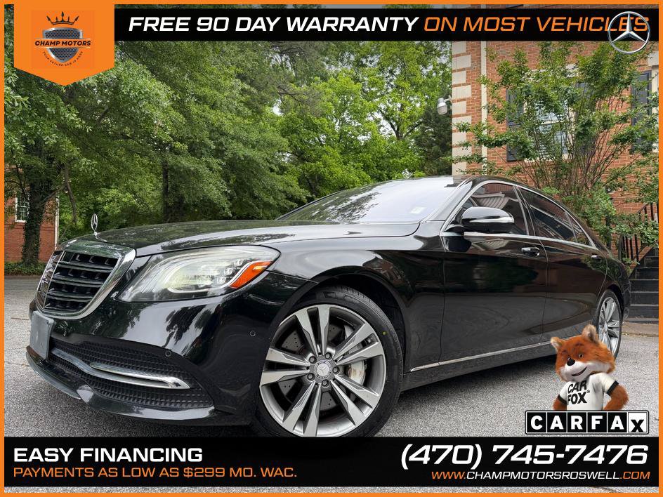 Used 2019 Mercedes-Benz S 450 Sedan image 1