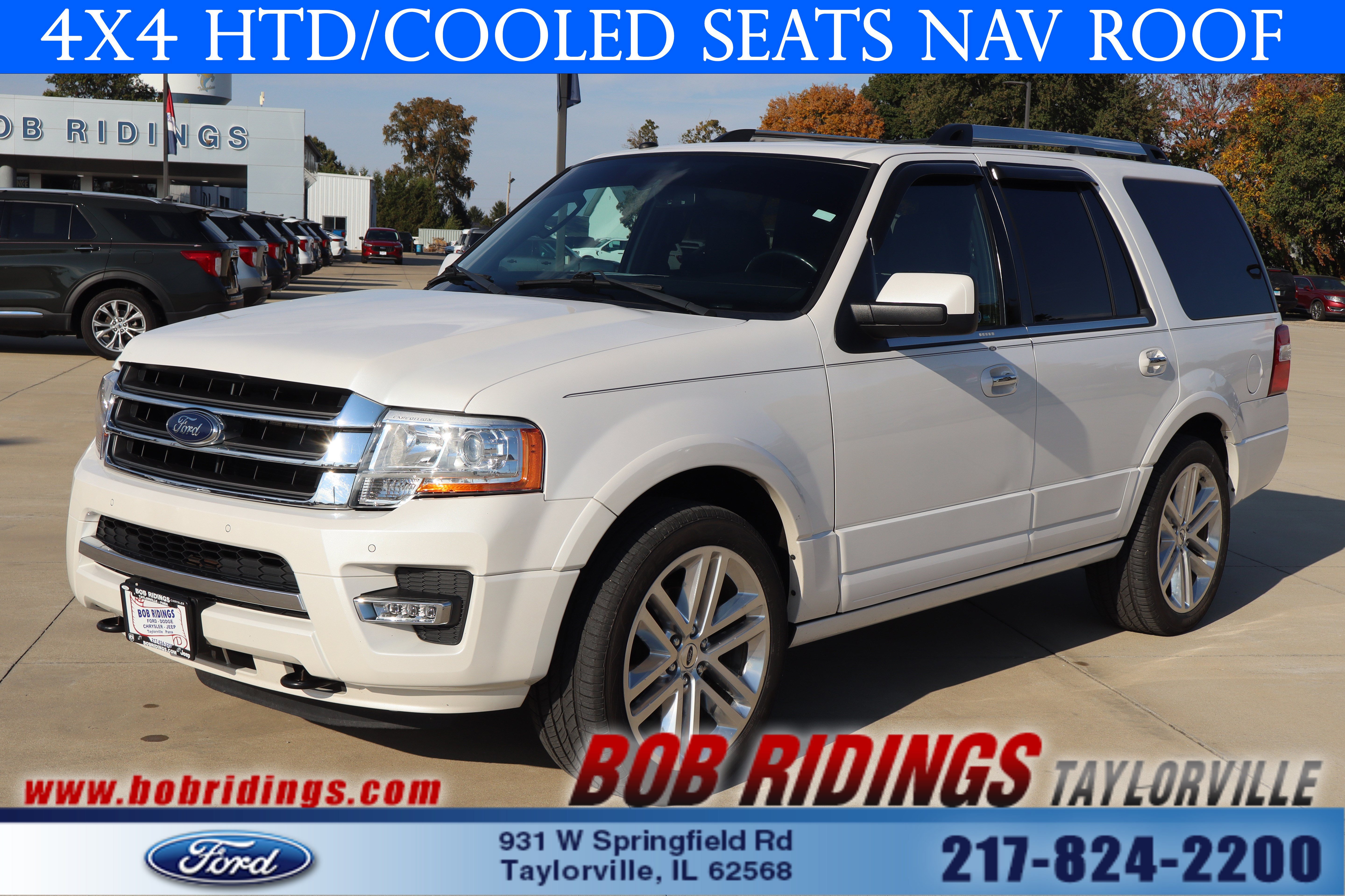 Certified 2017 Ford Expedition Limited w/ Equipment Group 301A
