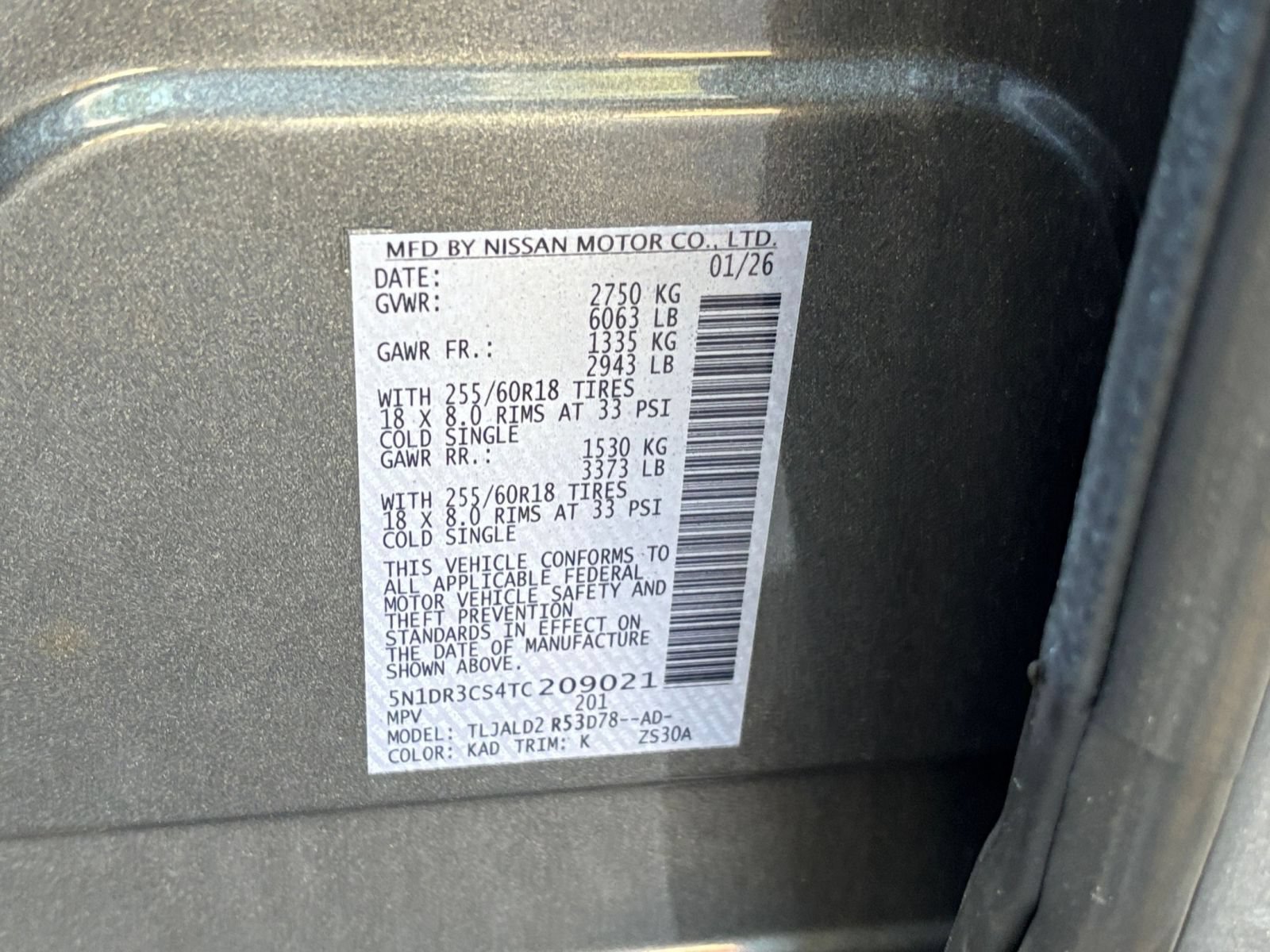 Used 2026 Nissan Pathfinder SL FWD image 31