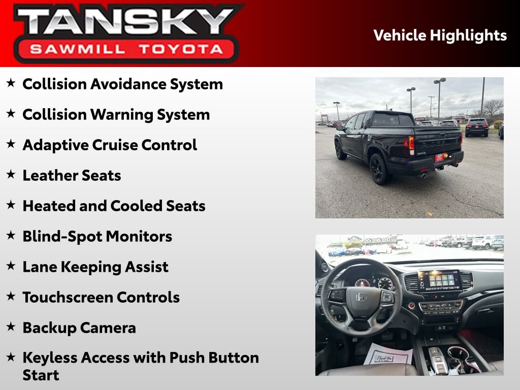 Used 2024 Honda Ridgeline Black Edition image 9