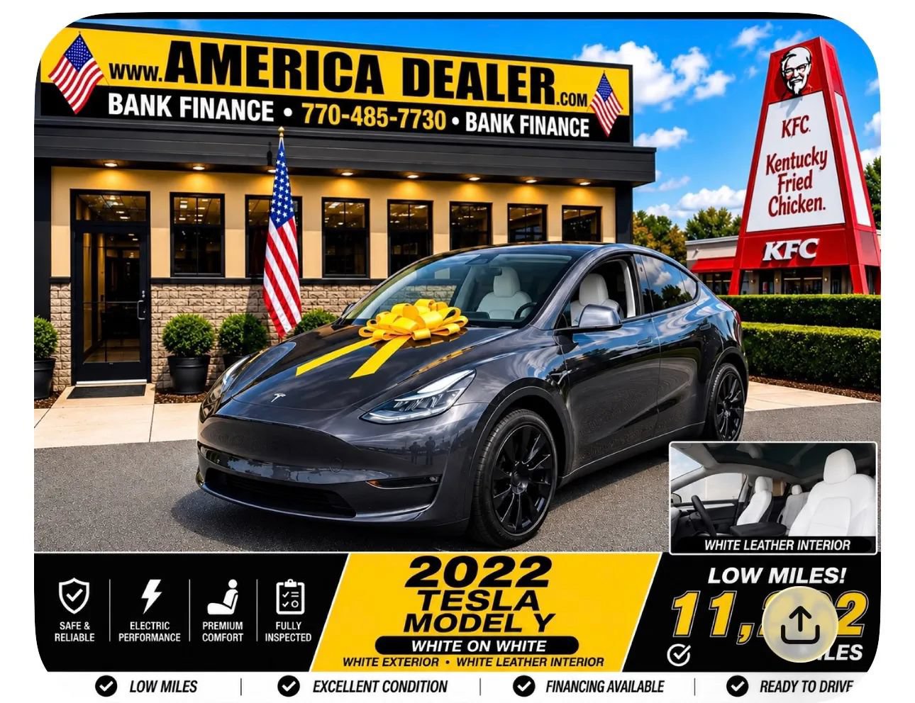 Used 2022 Tesla Model Y Long Range AWD/4WD image 25