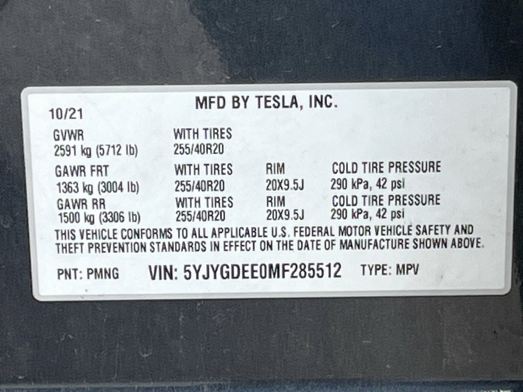 Used 2021 Tesla Model Y Long Range AWD/4WD image 32